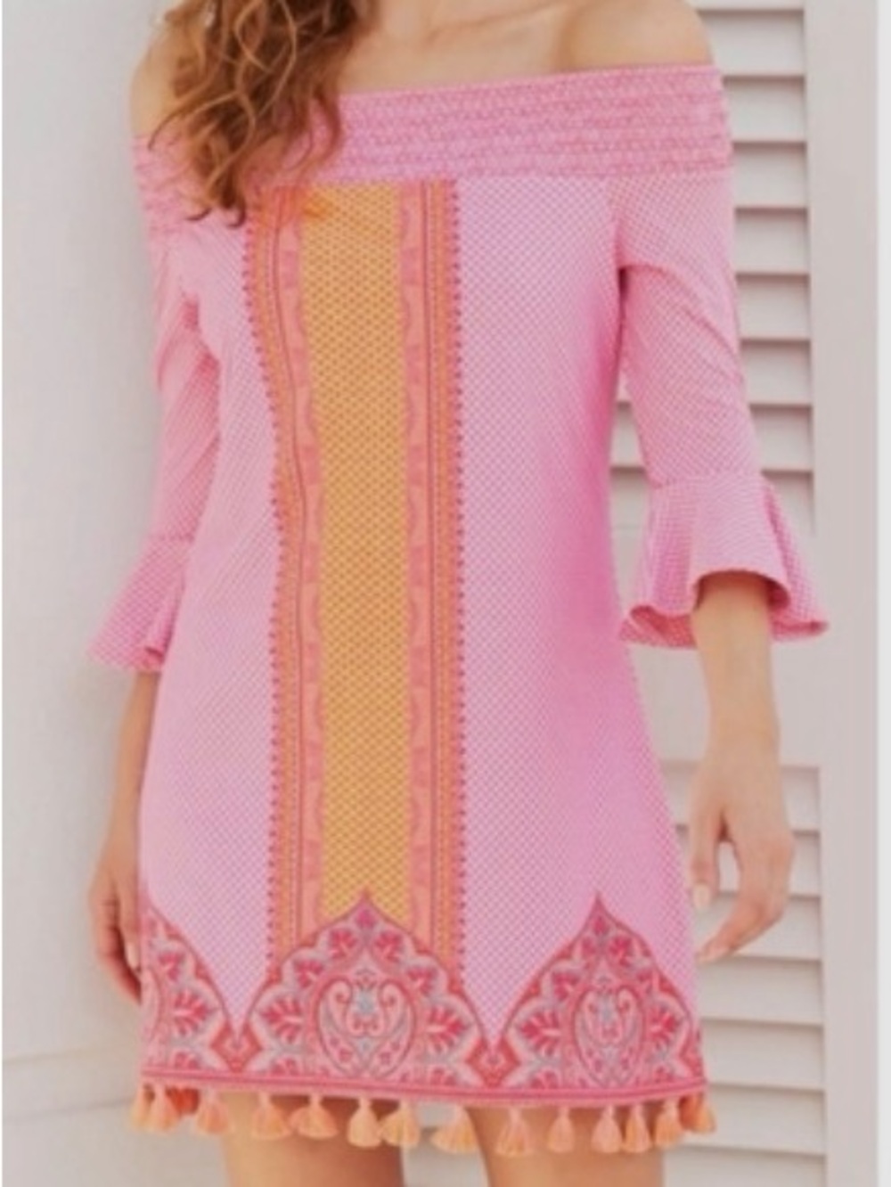 Cabana Life Boca Raton Coverluxe Smocked Dress